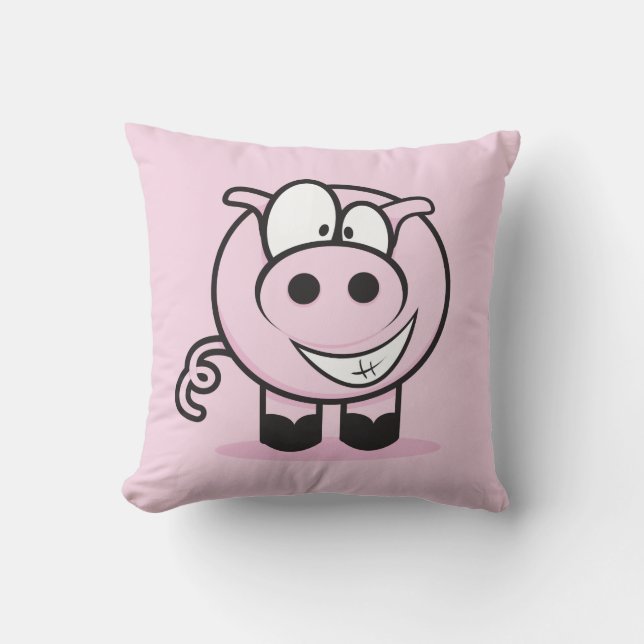 Macon And Friends: Macon Pillow (Front)