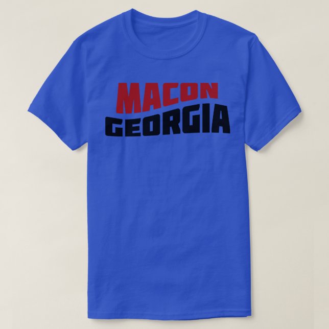 Macon Georgia TShirt 7 (Design Front)