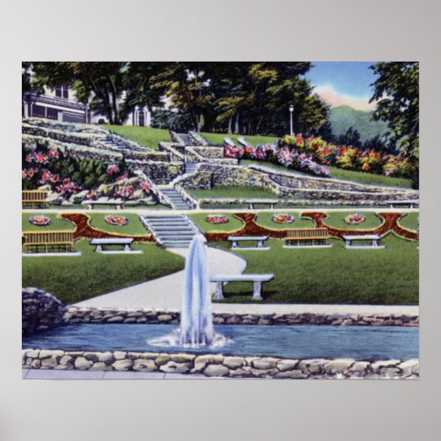 Macon Georgia Washington Park Poster (Front)