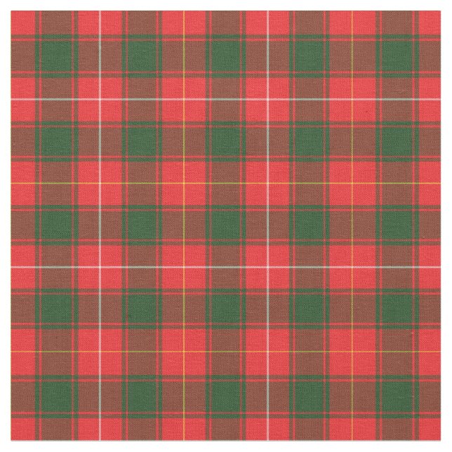 MacPhee Modern Tartan Fabric (Close Up)