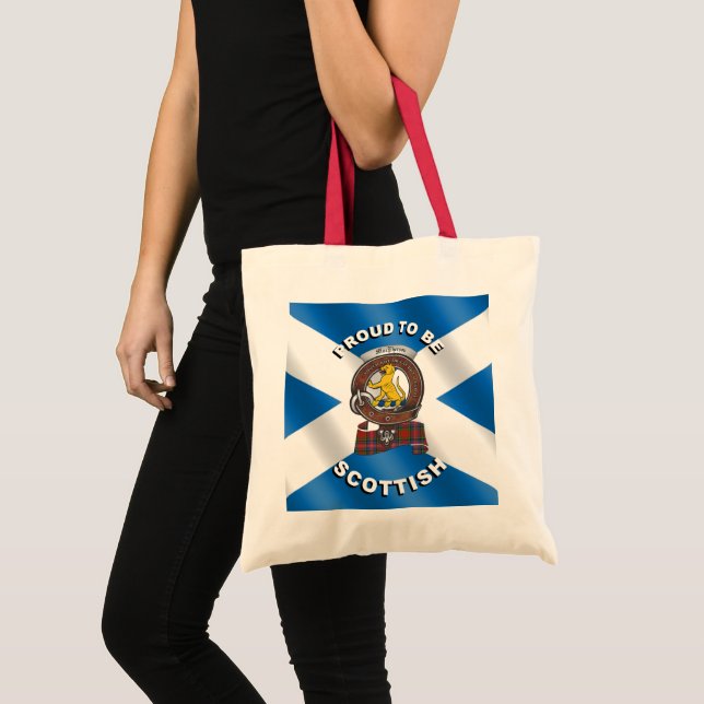 Macpherson Clan Badge Scottish Tote (Front (Product))