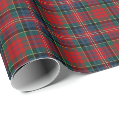 MacPherson Clan Tartan Wrapping Paper