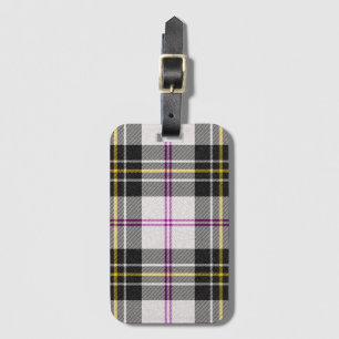 MacPherson Dress Clan Tartan Plaid Luggage Tag