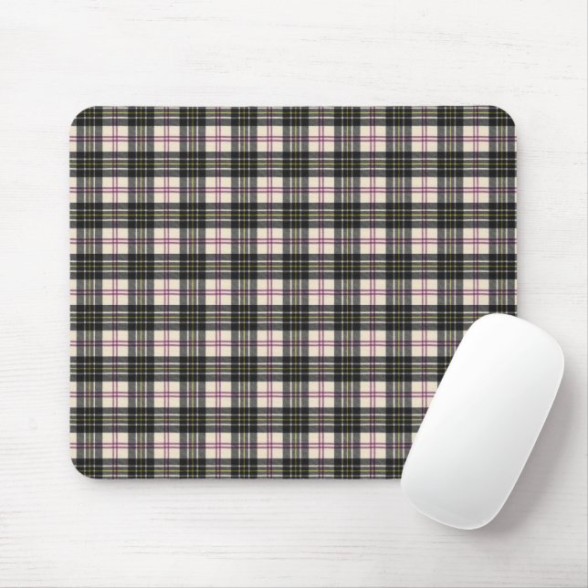 MacPherson Dress Modern Original Scottish Tartan Mouse Pad (With Mouse)