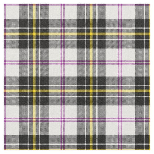 MacPherson Dress Modern Tartan Fabric (Close Up)