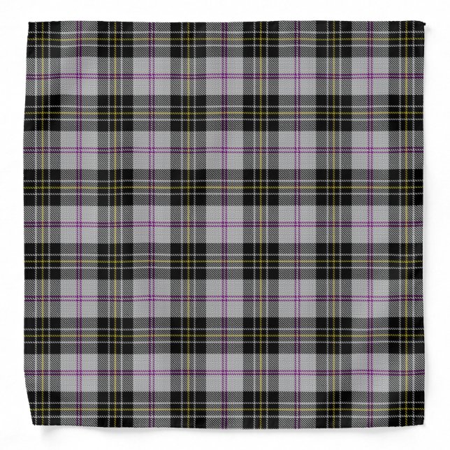 MacPherson Dress Tartan Bandana (Front)