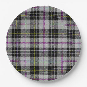 MacPherson Dress Tartan Paper Plates