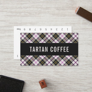 MacPherson Dress Tartan Punchcard Loyalty Card