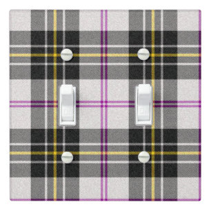 Macpherson Dress White and Red Highland Plaid Light Switch Cover