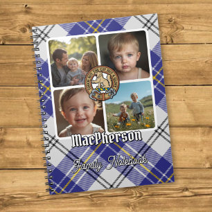 MacPherson Family Photo Collage Notebook
