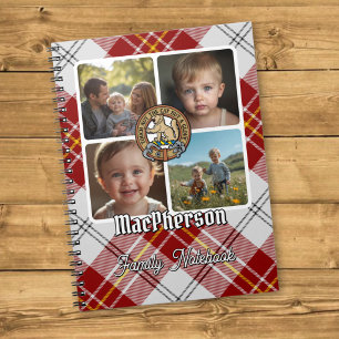 MacPherson Family Photo Collage Notebook