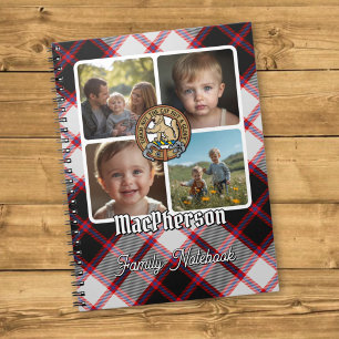 MacPherson Family Photo Collage Notebook
