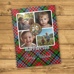 MacPherson Family Photo Collage Notebook