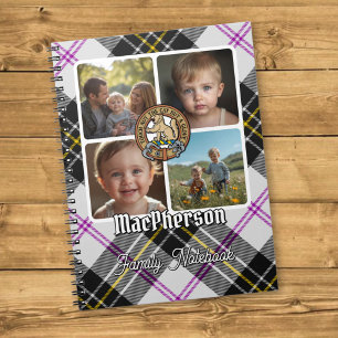 MacPherson Family Photo Collage Notebook