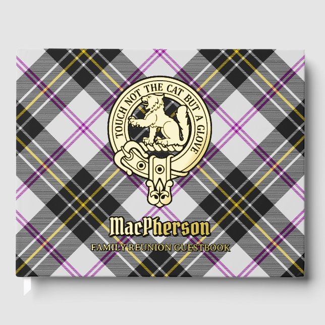 MacPherson Family Reunion Guest Book (Front)