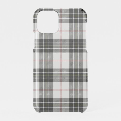 MacPherson tartan black white plaid iPhone 11 Pro Case