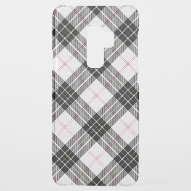 MacPherson tartan black white plaid Uncommon Samsung Galaxy Case (Back)