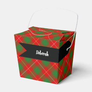 MacPhie MacFie Clan Tartan Plaid Favor Boxes