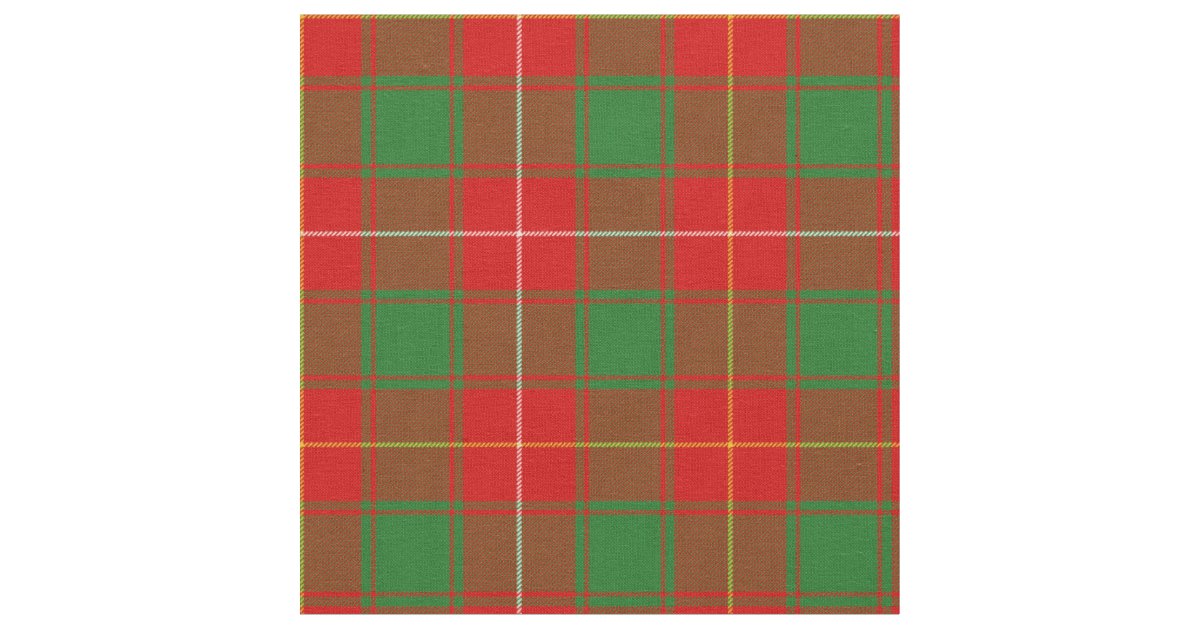 Scottish Tartan MacFie Clan Woven Blanket Crest Style main image 1