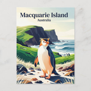 Macquarie Island Australia Postcard