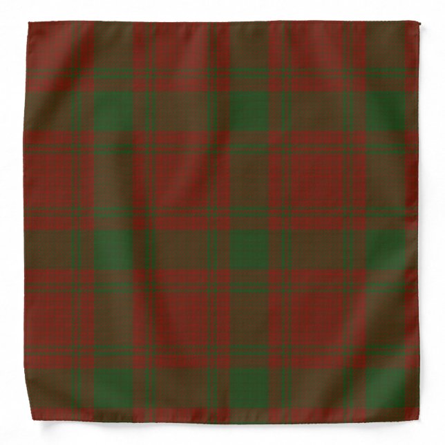 MacQuarrie Clan Tartan Bandana (Front)