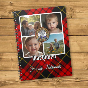 MacQueen Family Photo Collage Notebook