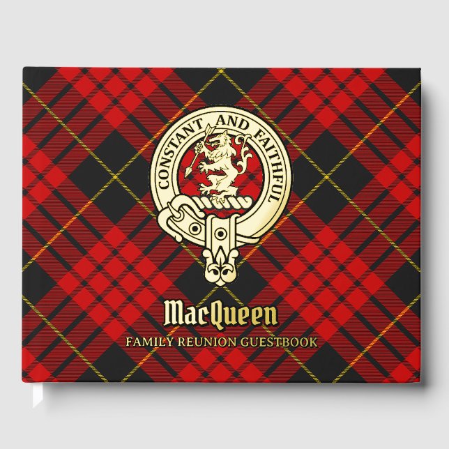 MacQueen Family Reunion Guest Book (Front)