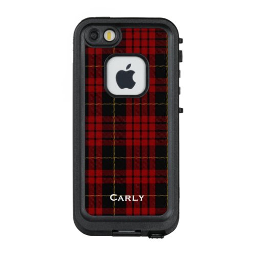 MacQueen Plaid LifeProof iPhone 5S Case