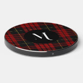MacQueen Plaid Monogrammed Wireless Charger (Front 2)