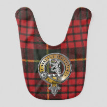 MacQueen Tartan & Badge Baby Bib