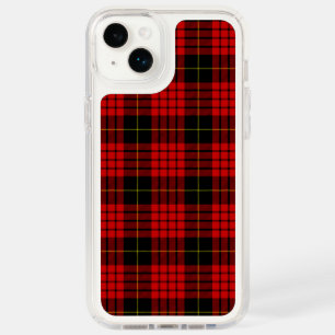 MacQueen Tartan Red and Black Plaid Speck iPhone 14 Plus Case