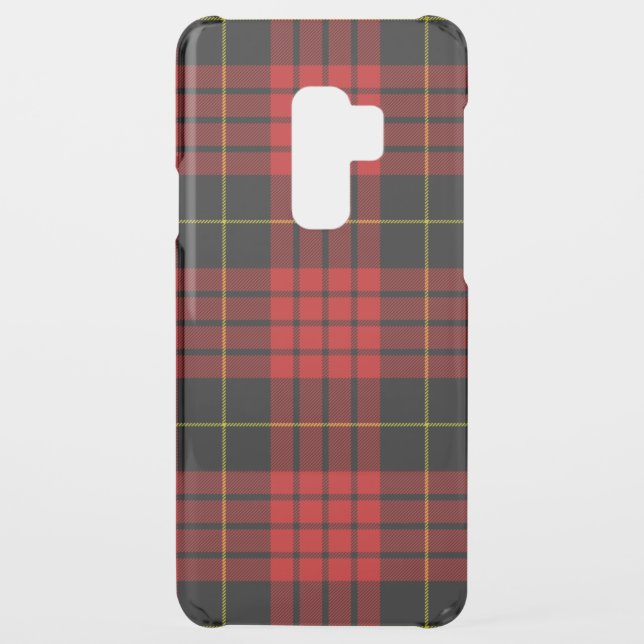 MacQueen Tartan Red and Black Plaid Uncommon Samsung Galaxy Case (Back)