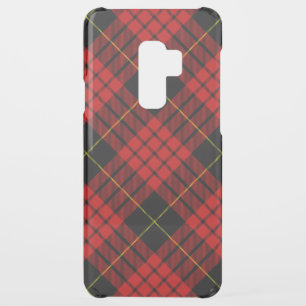 MacQueen Tartan Red and Black Plaid Uncommon Samsung Galaxy S9 Plus Case