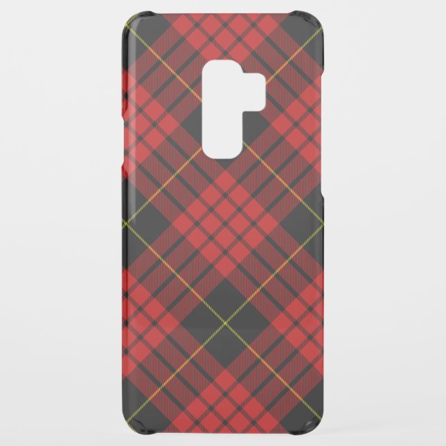 MacQueen Tartan Red and Black Plaid Uncommon Samsung Galaxy Case (Back)