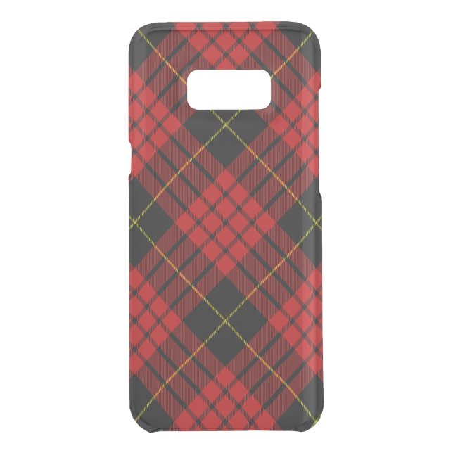 MacQueen Tartan Red and Black Plaid Uncommon Samsung Galaxy Case (Back)
