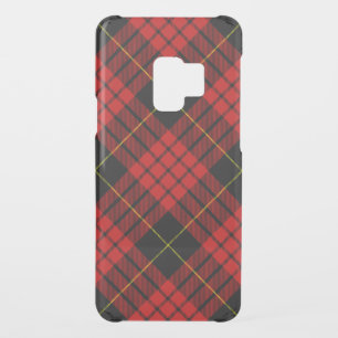 MacQueen Tartan Red and Black Plaid Uncommon Samsung Galaxy S9 Case