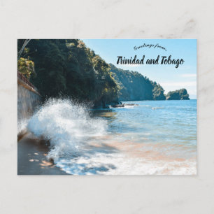 Macqueripe Bay Trinidad and Tobago Postcard