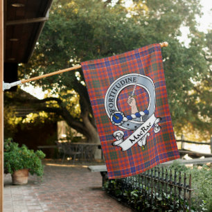 MacRae Ancient Clan Badge Tartan Flag Scottish