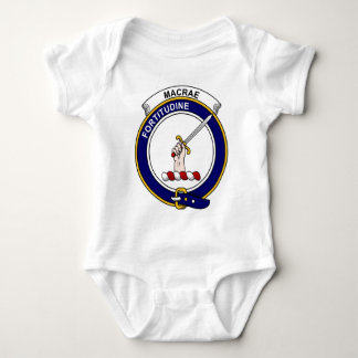 MacRae Clan Badge Baby Bodysuit