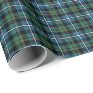 MacRae Clan Hunting Tartan Wrapping Paper