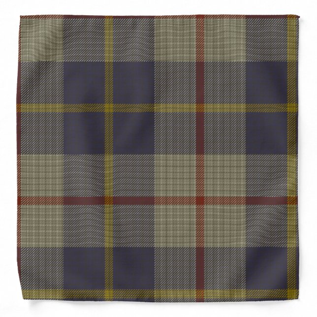 MacRae Clan Tartan Bandana (Front)