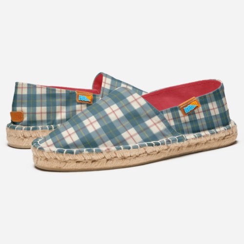 MacRae Conchra Modern Original Scottish Tartan Espadrilles