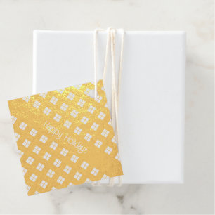 MacRae Conchra Modern Original Scottish Tartan Foil Favor Tags