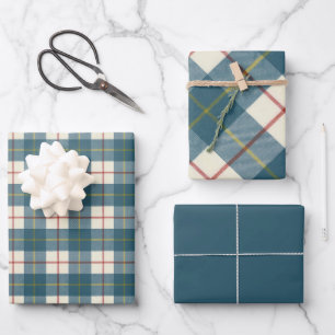 MacRae Conchra Scottish Clan Tartan Wrapping Paper Sheets