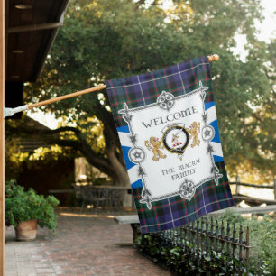 MacRae Hunting Modern Tartan Garden Flag - Tartan