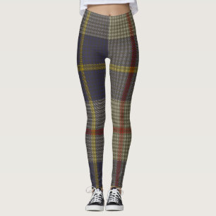 MacRae Tartan Clan Plaid Leggings