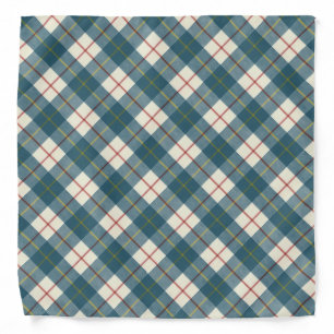 MacRea Conchra Modern Scottish Clan Tartan Bandana