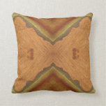 Macro Copper Patina 06753 Throw Pillow
