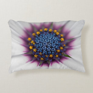 Macro Daisy Decorative Pillow