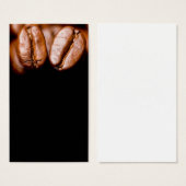 Macro of coffee beans (Front & Back)